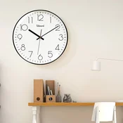 Telesonic Zidni sat, 30 cm, Crni