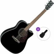 Yamaha FX370C Basic SET Black Elektro-akusticna dreadnought