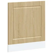Vidaxl Plošča za pomivalni stroj Porto sonoma hrast 60x1,5x57 cm