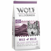 Wolf of Wilderness Wild Hills - patka - Dvostruko pakiranje 2 x 12 kg