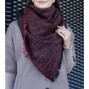 Gemre Burgundy scarf Nyomi