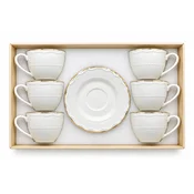 AMC Home Set šolja Chloe, 6 komada, Belo-zlatni