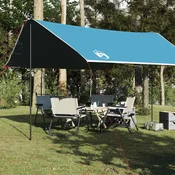 Vidaxl vidaXL Kamperska ponjava, modra, 430 x 380 x 210 cm, vodoodporna