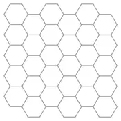 vidaXL Šesterokotna ploščica 20 pcs Bela siva 30 x 30 cm