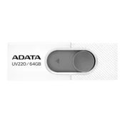 ADATA UV220 USB flash drive 64 GB USB Type-A 2.0 Grey,White
