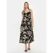Gap Poletna obleka 665831-00 Črna Regular Fit