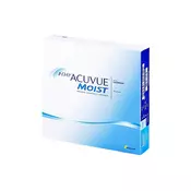 Johnson & Johnson 1-DAY Acuvue Moist (90 leća) Dioptrije: -2, Zakrivljenost: 8.5, Promjer: 14.2