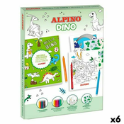 Set za ručne aktivnosti Alpino Dino (6 kom.)