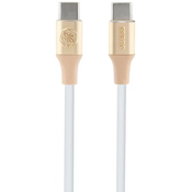 Guess GUCCLALRGDD kabel USB-C - USB-C 1.5m Fast Charging light gold Ebossed Logo (GUCCLALRGDD)