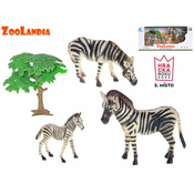 Zoolandia zebra z mladiči in dodatki