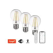 Immax NEO 07806CDO - KOMPLET 3x LED CCT zatemnjiva žarnica E27/3W/230V Wi-Fi+daljinski upravljalnik
