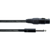 Cordial EM 5 FP Crna 5 m