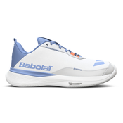 Ženska obutev za tenis Babolat SFX Evo All Court Women White/Forever Blue EUR 40