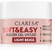 Claresa Soft&Easy gradilni gel svetlo bež 45g