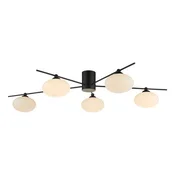 Där Lighting JAS5422 - Plafonski luster JASPER 5xG9/25W/230V crna