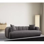 Atelier del Sofa Trosed Puffy 3 Plain, 255x115x77 cm, Antracit