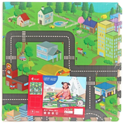 Mekana slagalica Sun Ta Toys – Gradska karta 4+8 dijelova