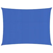 Jedro za zaštitu od sunca 160 g/m2 plavo 2 x 3 m HDPE