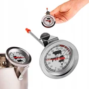 shumee Termometer z merilno uro in sponko (dolžina sonde 130 mm)