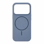 Silikonski ovitek LUXURY z Magsafe za iPhone 17 Pro - moder