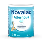 Novalac Allernova AR hrana je za posebne medicinske potrebe dojencadi i male djece s alergijom na bjelancevine kravljeg mlijeka te koja bljuckaju 400g
