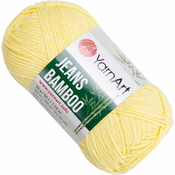 Yarn Art Jeans Bamboo 104 Yellow Pletilna preja