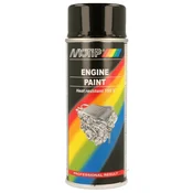 Sprej za barvanje motorja 400ml ENGINE PAINT Motip - Srebrna