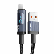 MOXOM USB data kabl LX-CB882 100W Type-C/ 1.2m/ crna
