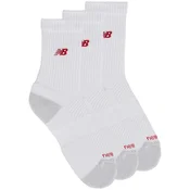 New Balance ACTIVE PREMIUM CREW 3 PACK Bela