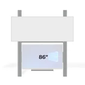 Posuv Universal Standard / PYLON – 86;;Vertikálny posuv pre 86 TV s max hmostnosť 65,5kg na pylónových stĺpoch