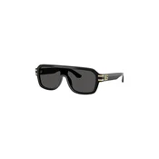 Dolce&Gabbana Muške naocare za sunce, Cetvrtaste, Crne