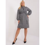 Dress-LK-SK-509476.28P-Grey-Black