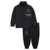 Nike Paris Saint-Germain Strike Fourth Baby/Toddler Jordan Dri-FIT Football Knit Tracksuit - Black - Polyester