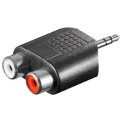 shumee Goobay | Avdio adapter | RCA x 2 | Ženski | Moški | Mini stereo 3,5 mm konektor za telefon