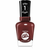Sally Hansen Miracle Gel™ gel lak za nokte bez korištenja UV/LED lampe nijansa 480 Wine Stock 14,7 ml