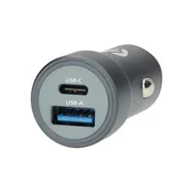 Nedis CCH1C1A48W upaljač za cigarete za punjenje u automobilu, 48 W | 1,5 / 2,0 / 3,0 A, USB-A / USB-C, automatski odabir napona