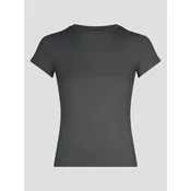YO-GAYA Športni top Short Sleeve Top antracit