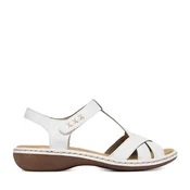Rieker Sandali CEO-65919-80 Bela