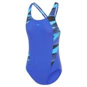 Speedo hyperboom splice muscleback blue/black 128cm