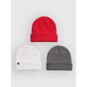 Burton Dnd 3 Pack Beanie grnred