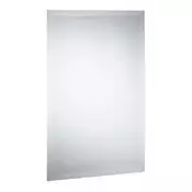 Northix Pravokotno ogledalo brez okvirja 40 x 60 cm fasetni rob