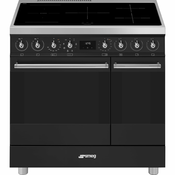 SMEG prosto stoječ štedilnik C92IMMB2, Črna