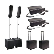 LD Systems CURV 500 PS, Bundle kompletno ozvočenje + prenosne torbe - LD SYSTEMS