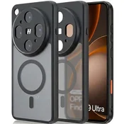 GS Ovitek za Oppo Find X9 Ultra, za MagSafe, mat ovitek, črn