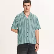Cropp - Košulja s dezenom - mint zelena