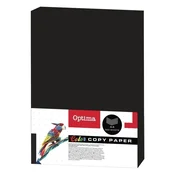 Papir barvni Optima A4 500/1 črn 80g