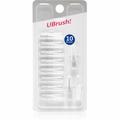 Herbadent UBrush! nadomestne medzobne ščetke 1,2 mm Grey