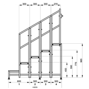 PANEL ODER BOARDSTAIR stopnice