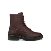 Geox Gležnjarji D Swelen D665GH 81 C7357 Bordo rdeča