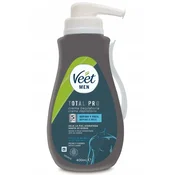 Veet Veet Men krema za odstranjevanje dlak na telesu za občutljivo kožo 400 ml